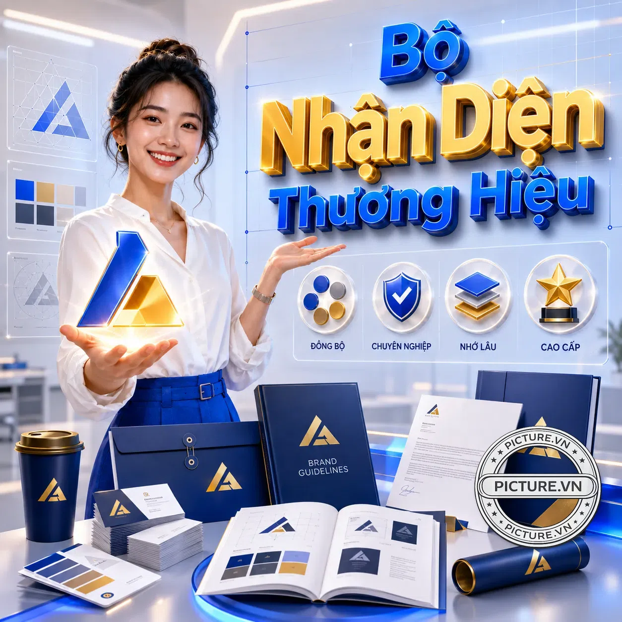 Thiết kế bộ nhận diện thương hiệu