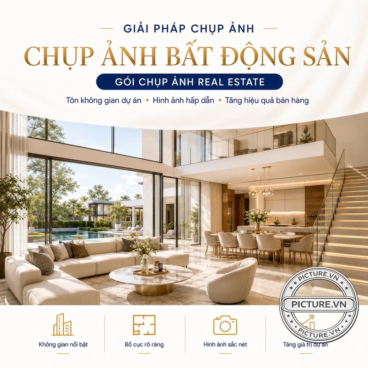 Chụp ảnh bất động sản