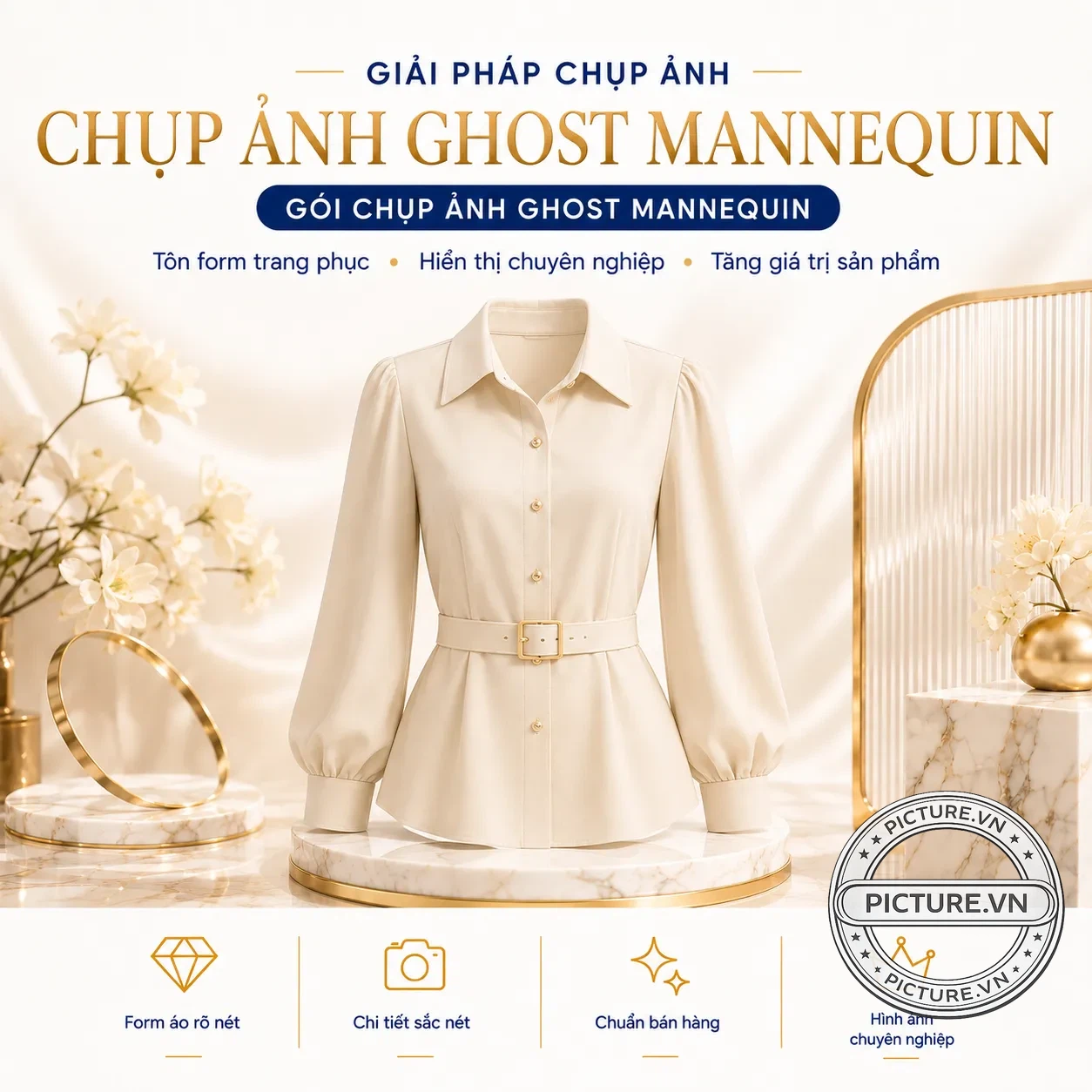 Chụp ảnh ghost mannequin