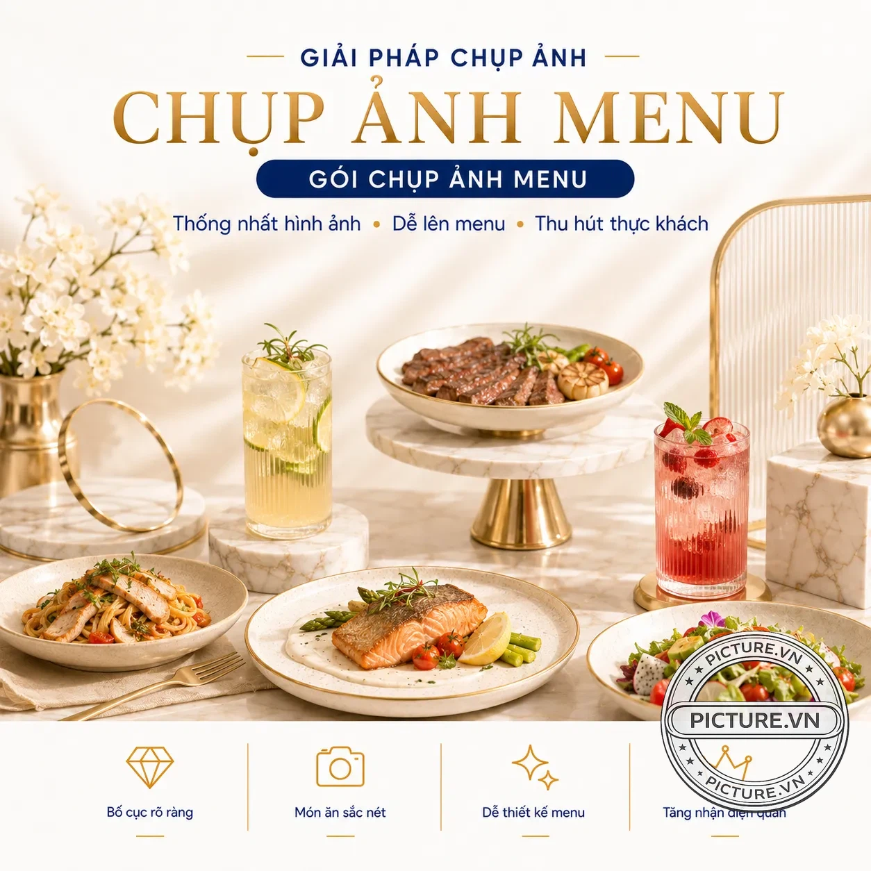 Chụp ảnh menu