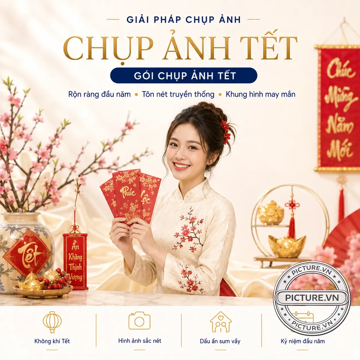 Chụp ảnh Tết